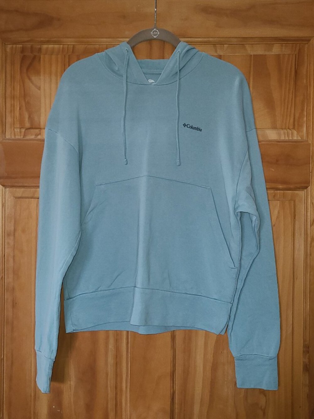 Columbia Blue Hooded Sweatshirt